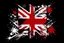 Placeholder: england flag proud english icons design style of pollock