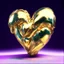 Placeholder: electric heart iridescent cloth