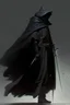 Placeholder: A commander with a black cloak and a long coat with long combat boots and a long spear