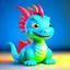 Placeholder: cute dragon 3D