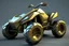 Placeholder: lowpoly metallic atv