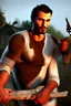 Placeholder: Nick from Left 4 Dead 2 on the verge of dying