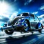 Placeholder: jet-fighter vw-beetle genetically spliced, retrofuturistic, phototrealism, in flight, one subject,