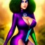 Placeholder: ultra detailed fullbody portrait of beautiful booty busty Raven teen titans, wearing skintight costume, extremely detailed digital painting, intrincate, extremely detailed smiling face,crystal clear Big Green eyes, in the style of adam hughes , mystical colors , perfectly centered image, perfect composition, rim light, beautiful lighting,8k, stunning scene, raytracing