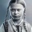 Placeholder: portrait of Greta Thunberg