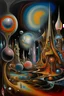 Placeholder: "Every Faculty Of The Human Spirit Was Activated In A Fertile Relationship With Matter To Bring Multi-Dimensional Eclipses And Ellipsis Into Being; Abstract Art; Neo-Surrealism"
