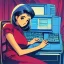 Placeholder: Masterpiece, High Focus, Retro Computer, retro pc,