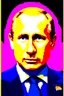 Placeholder: pop art pixels 1000 images warhol style x putin