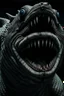 Placeholder: Moth / shark hybrid in a body horror movie