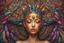 Placeholder: a painting of a face with many different vibrant neon colors, a poster by Naoto Hattori, behance contest winner, maximalism, maximalist, tarot card, poster art, sf, intricate artwork masterpiece, ominous, matte painting movie poster, golden ratio, trending on cgsociety, intricate, epic, trending on artstation, by artgerm, h. r. giger and beksinski, highly detailed, vibrant, production cinematic character render, ultra high quality model