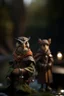 Placeholder: portrait of robin hoot and lady marion, leader of the hooties. with bow and dagger, guarding the canal, bokeh like f/0.8, tilt-shift lens 8k, high detail, smooth render, down-light, unreal engine, prize winning