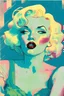 Placeholder: marilyn monroe in a style of Hope Gangloff