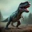 Placeholder: T-Rex freelander as a supersort with living motor, veins, bones, octane render, unreal engine, backdrop light, volumetric light, hyper detailed, intricate surface detail, HD, 8k, --q 2 --v 4