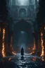Placeholder: (dissolving into pixels:1.5) hyperrealism underworld film scene, intricate accurate details, cinematic color grading, cinematic, artstation, 8K