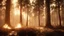 Placeholder: burning forest realistic, cyberpunk modern photorealistic, in the style of , Deviant art, sunlight, post-processing intricate details Octane elegant Unreal Engine cinematic fine details reflections