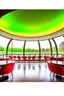 Placeholder: Oval shaped restaurant