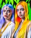 Placeholder: Composition billie eilish with elle fanning