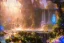 Placeholder:  white and gold crystal cosmic ambiance，waterfall, full of details, smooth, bright sunshine，soft light atmosphere, light effect，vaporwave colorful, concept art, smooth, extremely sharp detail, finely tuned detail, ultra high definition, 8 k, unreal engine 5, ultra sharp focus