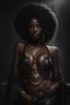 Placeholder: Masterpiece, beautiful girl, black, black skin, uptown, cleavage, very detailed, dramatic lighting, digital art trends on Artstation 8k HD detailed realistic, detailed, skin texture, super detailed, realistic skin texture, electric Pivot, best quality, super high resolution, (fidelity: 1.4), high resolution, detailed, raw photo, sharp, Lee Jeffreys Nikon d850 film stock photo 4 Kodak portra 400 camera f1.6 lens rich Colors ultra realistic realistic textures dramatic lighting unrealengine trends