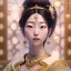 Placeholder: smooth hyper realistic, beautiful Japanese goddess, run on dark cosmos background, cat еye, extremely sharp detail, finely tuned detail, ultra high definition, 8 k, unreal engine 5, ultra sharp focus, accurate sword wings, positive smile, lot of details, fit within portrait, Ambiance winter, perfect composition, perfect hair, perfect hands, finger up gestures