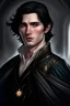 Placeholder: A white male with black hair, blue eyes, in fine noble medieval fantasy clothes.