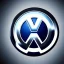 Placeholder: volkswagen brand logo futuristic robot