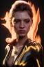 Placeholder: portrait of samantha prince set in fire, cinematic lighting, photorealistic, ornate, intricate, realistic, detailed, volumetric light and shadow, hyper HD, octane render, unreal engine insanely detailed and intricate, hypermaximalist, elegant, ornate, hyper-realistic, super detailed --v 4