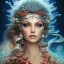 Placeholder: high-quality, fine-detail close-up portrait of gorgeous, stunning goddess of water, stormy waves as, coral reef exoskeleton, 8k resolution, 3D octane render, intricate, digital art, detailed matte, volumetric lighting, George Grie, Anne Dittman, Anne Stokes, Lisa Parker, Selina French,