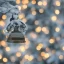 Placeholder: bell-shaped bokeh, winter