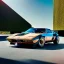 Placeholder: fullbody Drawing of '1972 Detomaso Pantera Coupe',intricate detail,andrea bonelli,Kilian Eng,Ohrai,evan lee,Aleksandr Sidelnikov,KyuYong Eom,three quarters frontal aerial view,toned colors,16k