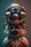 Placeholder: cheech marin, steampunk, unreal 5, octane render, cinema4d, dynamic lighting, dramatic lighting, 4k, redshift render, highly detailed, hyper realistic