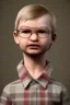 Placeholder: Dahmer toddler, full body, angry, bokeh, hyper realistic