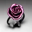 Placeholder: metal rose futuristic