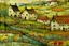 Placeholder: patchwork art by Jamie heiden, peter doig, Renoir, pol Ledent, endre penovac, Gustave Loiseau, Arthur Rackham, Doug Chinnery, Maud Lewis. inlay, watercolors and ink, beautiful, fantastic view, extremely detailed, intricate, best quality, highest definition, rich colours. intricate beautiful dynamic lighting award winning fantastic view ultra detailed 4K 3D high definition hdr