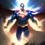 Placeholder: A divine superman with infinite power