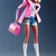 Placeholder: Barbie wearing clothing from The Gap