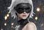 Placeholder: Hot 2B with blindfold in 8k nier automata artstyle, blind them, 2B Custom, blindfold, close picture, rain, fantasy world, intricate details, highly detailed, high details, detailed portrait, masterpiece,ultra detailed, ultra quality