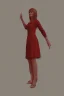 Placeholder: Full body portrait, painting, medium shot lady volumetric ray tracing