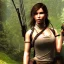 Placeholder: lara croft with crossbow