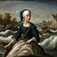 Placeholder: A girl with a pearl earring crossing the Delaware.