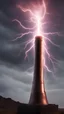 Placeholder: a photorealistic, 8k, ultra realistic, ultra detallado, tesla coil shot rayos que no hacen daño a una mujer que esya a l lado de tesla coil visibles rayos