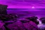 Placeholder: purple sky, rocks, cliffs, sci-fi, pieter franciscus dierckx impressionism paintings