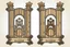 Placeholder: logo design for wooden double gates