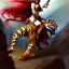 Placeholder: ultra detailed portrait of beautiful Red Sonja riding a Great tiger ,wearing plate armor, extremely detailed digital painting, in the style of Luis Royo and A.J. Manzanedo and Robert Howard and Earl Norem and fenghua zhong and ruan jia and jeremy lipking and peter mohrbacher, mystical colors, rim light, beautiful lighting, 8 k, stunning scene, raytracing, octane, trending on artstation