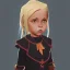 Placeholder: Portrait of an adorable witch kid by Nick Harris