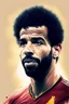 Placeholder: Mohamed Salah Egyptian soccer player ,caircture