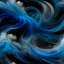 Placeholder: swirling blue and black smoke