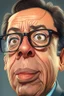 Placeholder: Caricatura de Gustavo Petro, hiper realista,8k