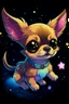 Placeholder: a mythical chiwawa dog in the space