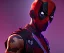 Placeholder: mdjrny-v4 style, Deadpool, by drew struzan, epic lighting, highly detailed, twilight